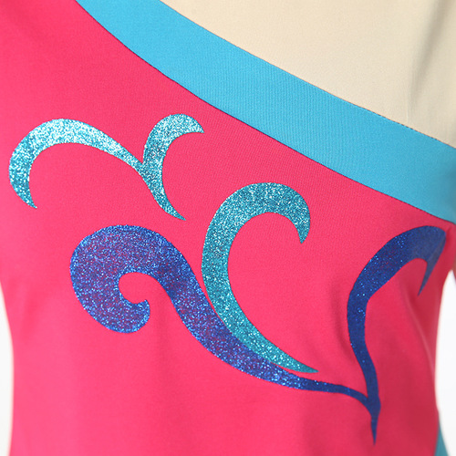 Yunshang square dance clothing new suit 2019 summer short-sleeved pants manufacturer one piece drop shipping D79