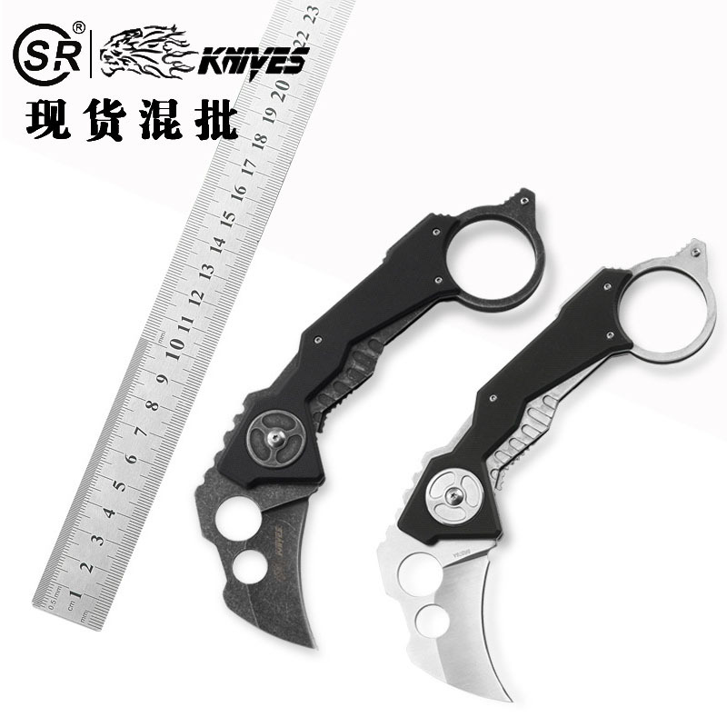 高硬度变形金刚小刀户外野营折刀野外救援求生折叠刀便捷折叠刀