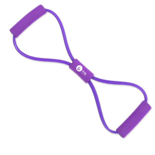 Fitness chest expansion tension rope eight-character elastic tube household chest expander TPE tension tube galvanic tension rope eight-character tensioner