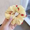 Fresh cream brand strawberry, retro hair accessory, South Korea, internet celebrity