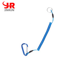 Steel strap climbing buckle accidental rope phone line type lure clamp control fish device hanging buckle rope high pull force rope accidental rope