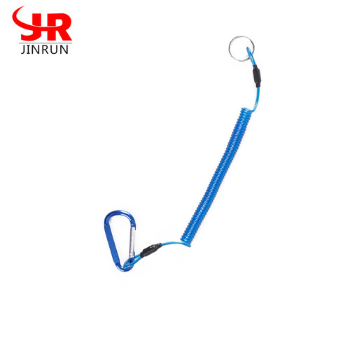 Steel strap climbing buckle accidental rope phone line type lure clamp control fish device hanging buckle rope high pull force rope accidental rope
