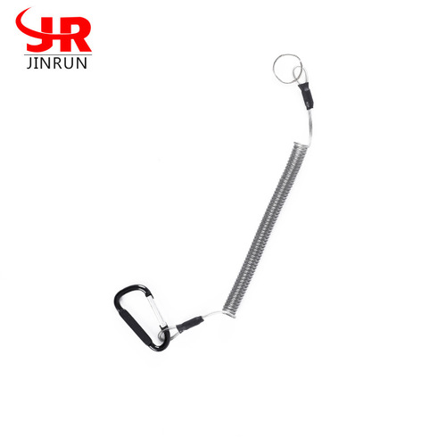 Steel strap climbing buckle accidental rope phone line type lure clamp control fish device hanging buckle rope high pull force rope accidental rope