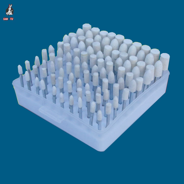 100 костюм шерстяная Шлифовальная головка цилиндрический наконечник эластичное электрическое шлифование специальное шлифование нефрита полировка нержавеющей стали