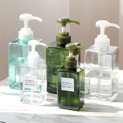 Lotion bottle, hand sanitizer refill bottle, empty bottle, replacement bottle, bathroom shower gel, shampoo bottle, press, travel cosmetics