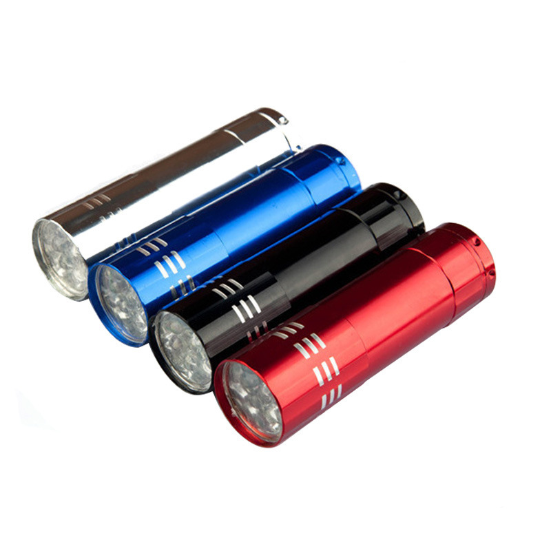 9led Flashlight Aluminum Alloy Small Flashlight Outdoor White Light Mini Hand Portable Flashlight Gift Flashlight 9led Flashlight Aluminum Alloy Small Flashlight Outdoor White Light Mini Hand Portable Flashlight Gift Flashlight