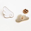 Metal brooch, golden water, protective underware, pin, bag, pack, nail decoration