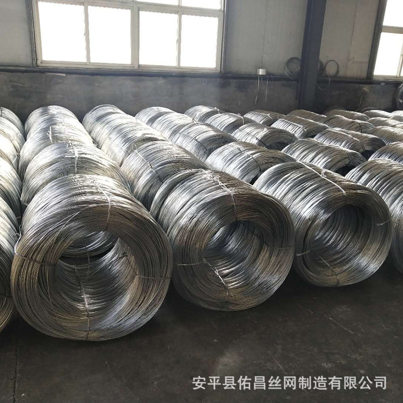 镀锌改拔丝大棚园艺手工丝建筑 工地打包镀锌铁丝葡萄架铁线钢丝