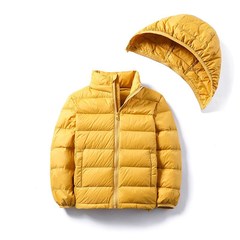 2020 New Children's Lightweight Down Jackets Short Boys Girls Middle-aged Children Baby Children's Clothing Autumn and Winter Jackets