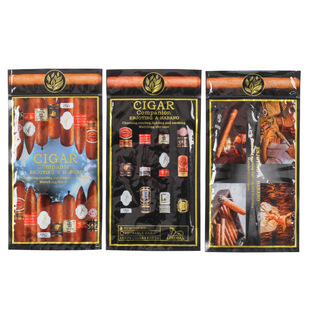 Portable cigar moisturizing bag 5 PCs cigar bag cigar moisturizing bag cigar humidification bag storage bag accessories