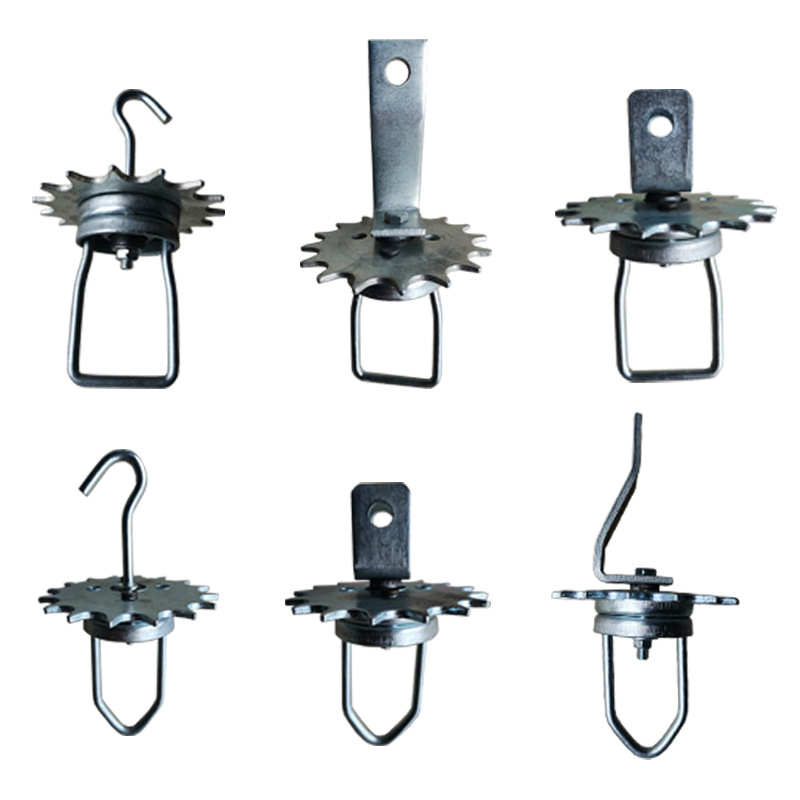 DR东荣 培林齿轮吊具上=下V挂具 disk静电喷涂线配件 旋转吊钩