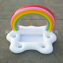 水上充气床;其他充气玩具;游泳圈