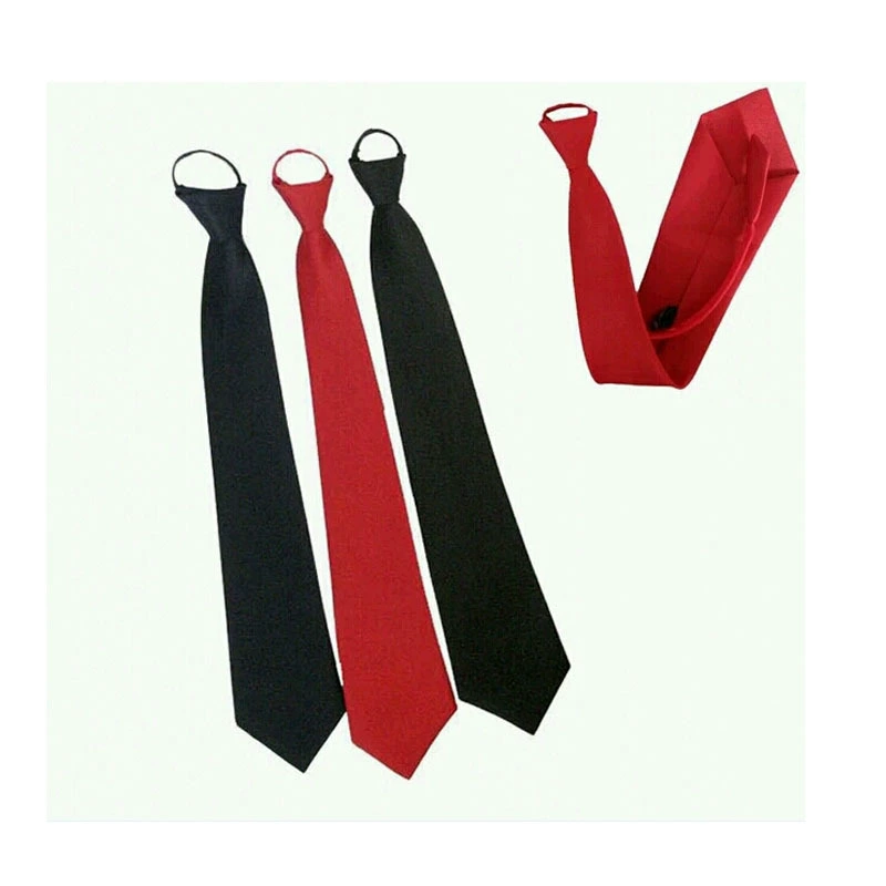 Japanese simple tie with zipper, student pleated skirt, classic suit jacket