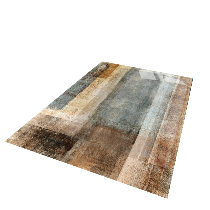 Alfombra nórdica sala de estar sofá mesa de café manta moderna minimalista Luz de lujo Casa dormitorio totalmente cubierto área grande puerta mat image 6