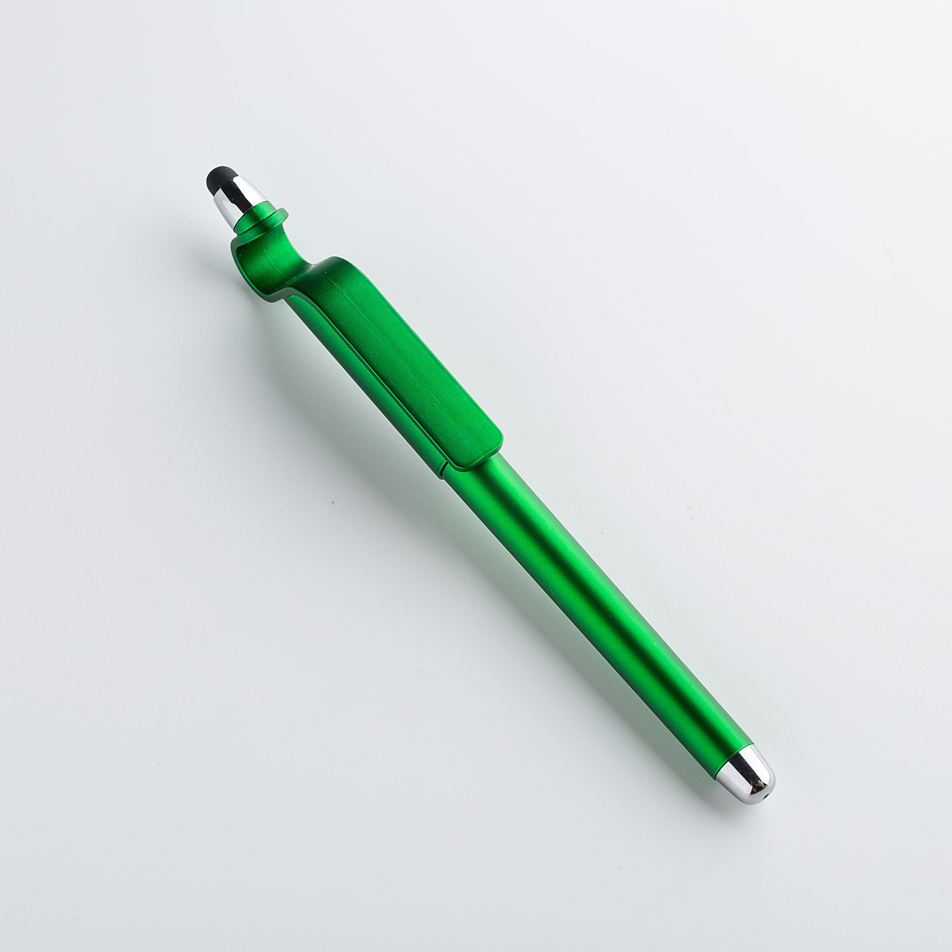 La pluma de gel publicitario puede agregar el logotipo del soporte para teléfono móvil pintura en aerosol pluma de agua promoción varilla de color multicolor función pluma al por mayor