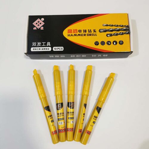 High-end four-pit electric hammer drill bit, impact drill bit, alloy electric hammer drill, square shank wall hole drill bit, shovel