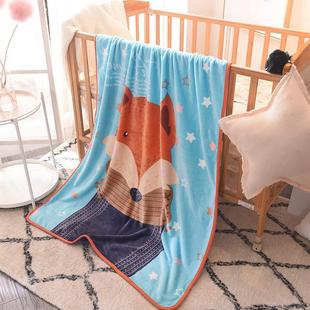 Cheap Wholesale Kidsren's Cartoon Blanket Flannel Blanket Coral Velvet Baby Blanket Flannel Small