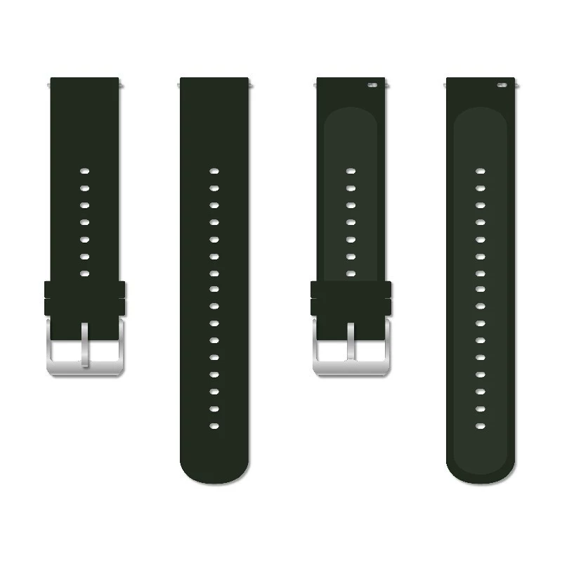 Samsung, huawei, universal silicone watch strap, 20mm