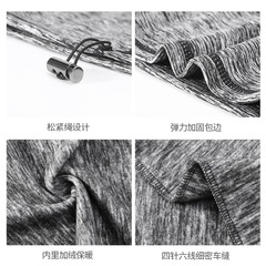 Winter cycling mask hood, sports skiing and cycling, cold-proof plus velvet warm neck scarf, windproof magic headscarf