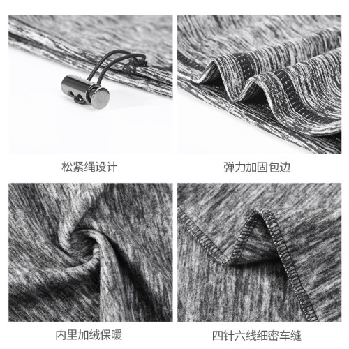 Winter cycling mask hood, sports skiing and cycling, cold-proof plus velvet warm neck scarf, windproof magic headscarf