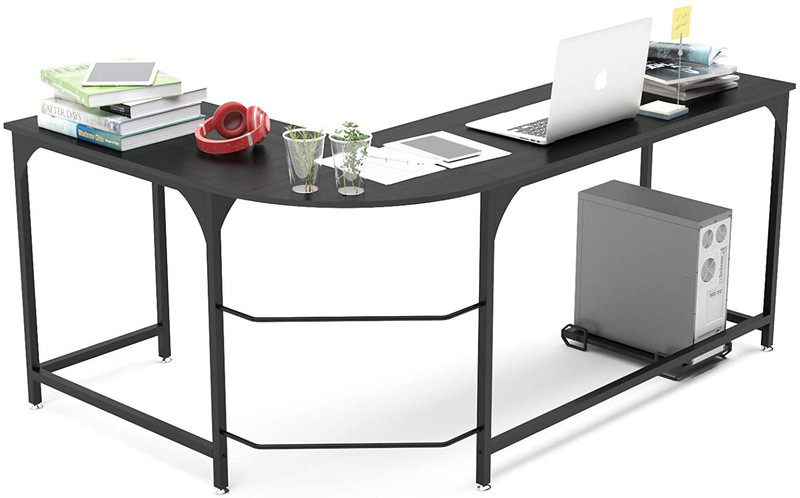 Subang Home Nordic Assemblable Home Study Corner Table L-shaped Desktop Computer Desk Iron Art Office