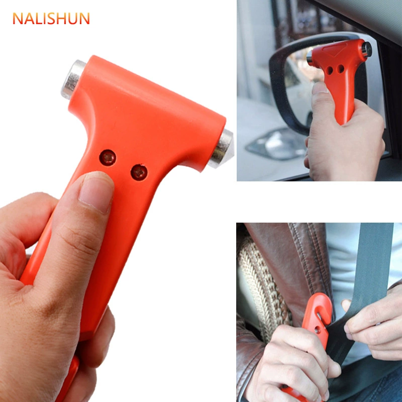 Автомобильный молоток безопасности Спасательный молоток Разбиватель окон автомобиля Разбивание стекла Автомобильный Многофункциональный пожарный спасательный молоток