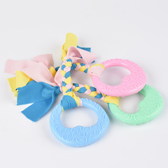 Amazon Pet Supplies Dog Soft Toys Teeth Cleaning and Teeth Cleaning Dog Bite Resistant Cloth Strips Cat and Dog Toys Set