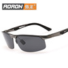 New Aolong manufacturers direct selling sports aluminum -magnesium polarized sunglasses night vision riding glasses glasses wholesale 8136