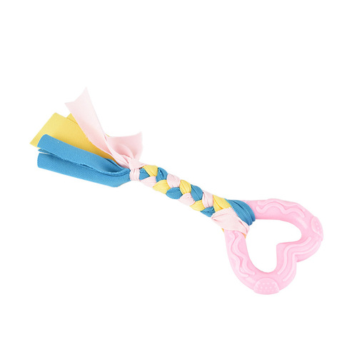Amazon Pet Supplies Dog Soft Toys Teeth Cleaning and Teeth Cleaning Dog Bite Resistant Cloth Strips Cat and Dog Toys Set