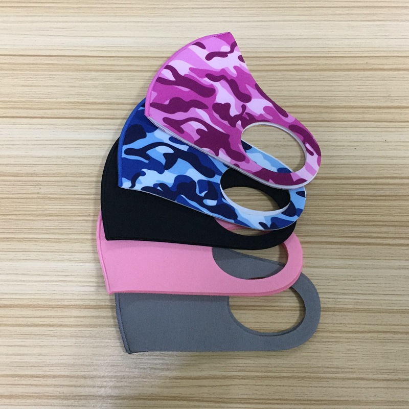 厂家直销儿童防尘防晒透气立体口罩冰丝太空层面料车缝工艺可水洗