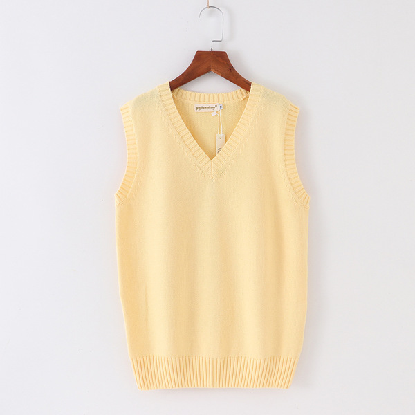 knitted solid color student pleated skirt