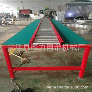 动力滚筒线流水线不锈钢滚筒线传送线输送线双链轮滚筒动力滚筒