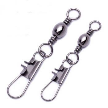 Conector de tipo B en forma de botella giratoria + PIN de tipo B de acero inoxidable pin conector de pesca artes de pesca anzuelo al por mayor