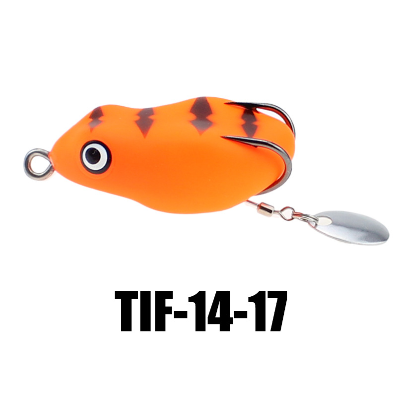 Mini Lei Rana Luya estilo tailandés pescado negro duro negro 45mm 8,5G