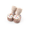 Children's cartoon non-slip sneakers, doll for early age, demi-season small bell, custom made, increased thickness