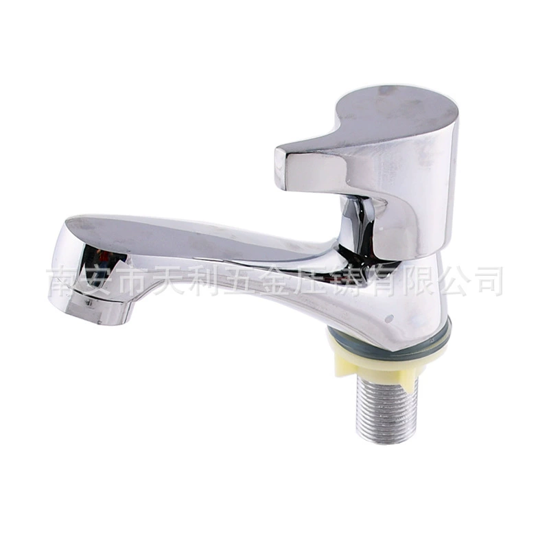 Foreign trade style single water wash basin faucet Desktop cold water faucet Copper body copper core single water basin faucet