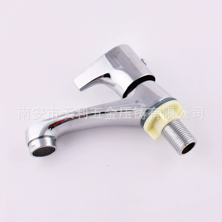 Foreign trade style single water wash basin faucet Desktop cold water faucet Copper body copper core single water basin faucet