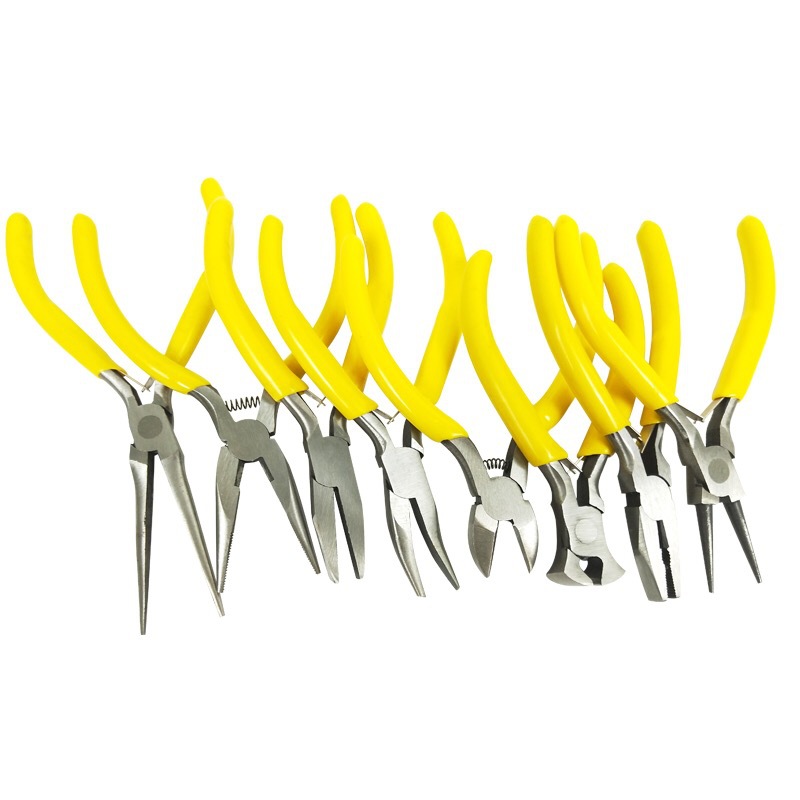 Alicates de Punta Fina Miniatura de 5 Pulgadas para Fabricantes al por Mayor, Alicates Pequeños para Bisutería, Accesorios de Joyería, Abalorios