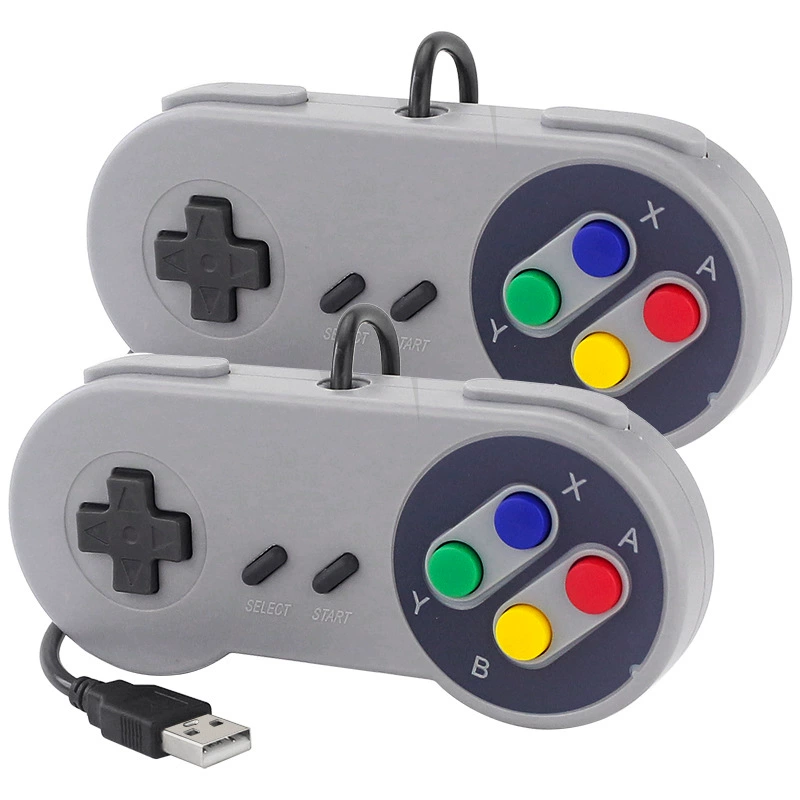 Raspberry Pi USB gaming Handle Retropie, plug and play with PC handle arcade game SNES controller