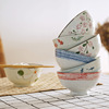 Japanese tableware home use for food, hand painting