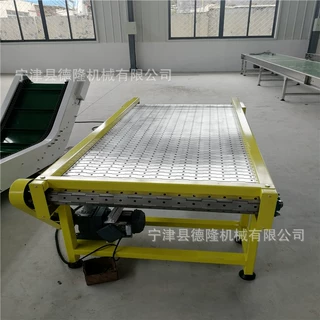 带孔链板输送机 食品漏水漏油传送带流水线 链板提升输送带定制