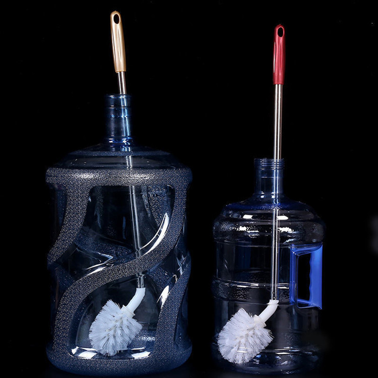 工場鋼棒洗浄桶ブラシ冷水機ミネラルウォーター桶ブラシプラスチック球形純水桶洗浄長柄ブラシヘッド|undefined