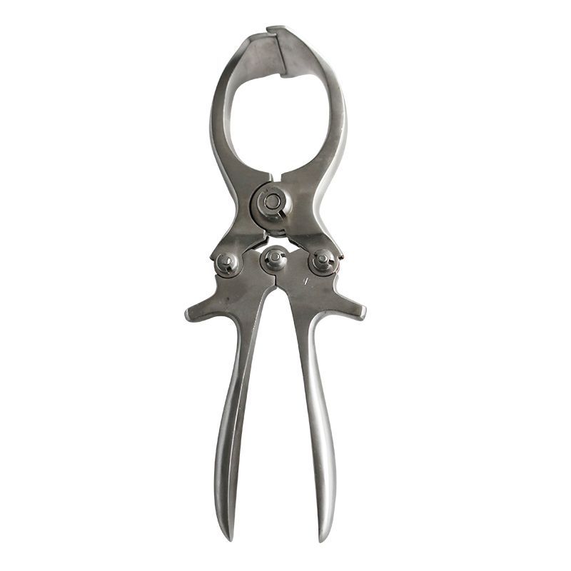 Alicates de castracion de cerdo alicates de corte pinza de huevo pequeño animal sin sangre alicates de castracion de acero inoxidable alicates de castracion veterinaria