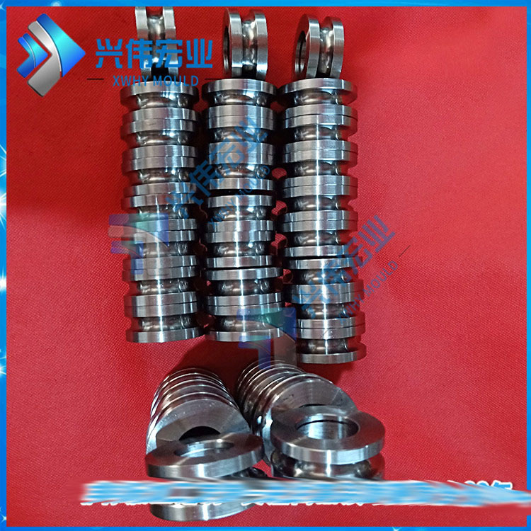 硬质合金滚轮 非标合金定 制 钨钢滚轮 机械成型轧辊