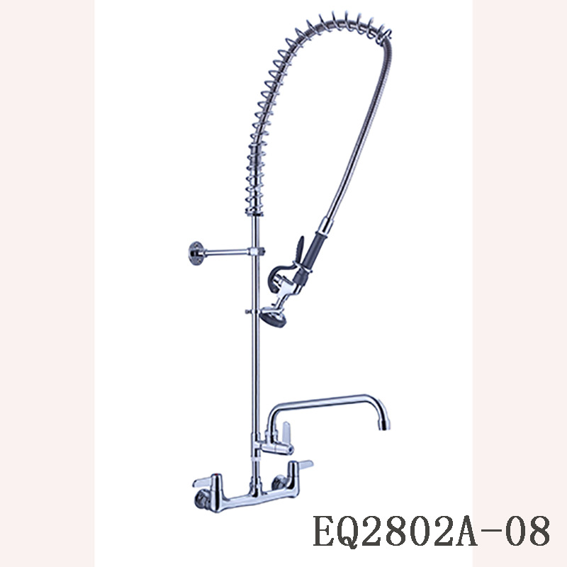Grifo Extraíble de Cocina de Cobre para Agua Fría y Caliente
