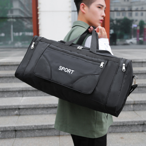 Large Capacity Shoulder Bag for Men and Women, Travel Bag for Business, Work, and Study, Foldable Bag for Students