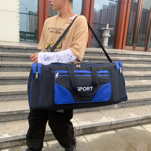 Large Capacity Shoulder Bag for Men and Women, Travel Bag for Business, Work, and Study, Foldable Bag for Students