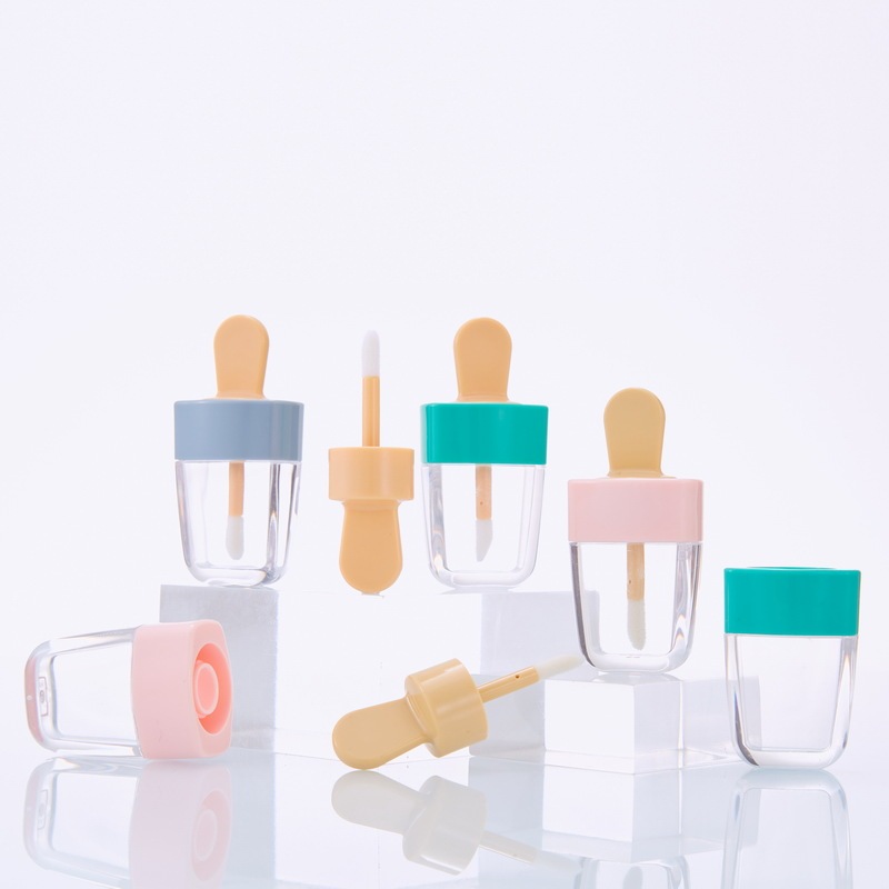 Spot wholesale ice cream lip gloss tube lip glaze tube air tube DIY packaging material lip gloss bottle Spot wholesale ice cream lip gloss tube lip glaze tube air tube DIY packaging material lip gloss bottle