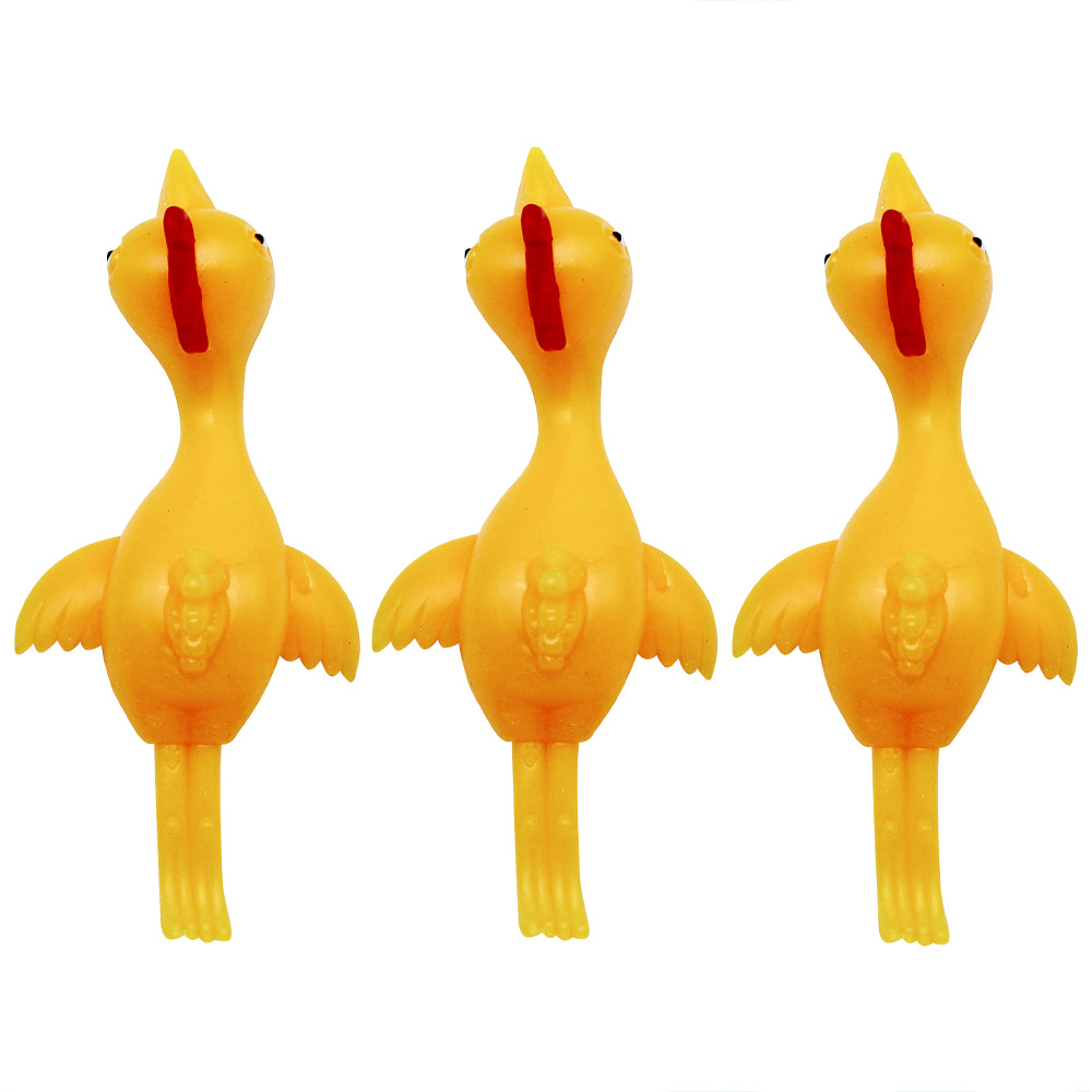 12 Navidad Día de San Valentín TPR Vent juguetes elástico retráctil pegajoso mano pared escalador catapulta Turquía