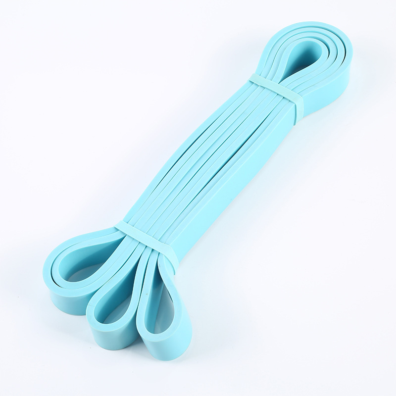 Banda elástica de látex para yoga y fitness – anillo de resistencia y tensión para entrenamiento y rehabilitación